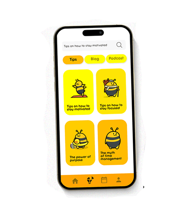 Gif of a phone with changing app screens